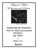 Exploring the Positions String Teaching Method Viola 4th and 5th Positions P.O.D cover